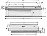 Assa Abloy effeff Fl&auml;chenhaftmagnet 828-------44F90