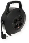 BACHMANN Schutzkontakt-Aufrollkabelbox 4fach AC230V Kabel, 10 m