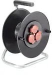 BACHMANN Kunststoff Kabeltrommel 3-fach, ohne Kabel, IP44