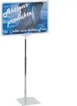 FRANKEN Preisst&auml;nder, Info-St&auml;nder A4, Freistehend, h&ouml;henverstellbar, tragbar, 210