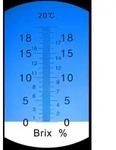 PCE Instruments Refraktometer / Handrefraktometer PCE-018 Wein / Saft