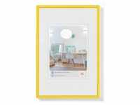 walther + design Lifestyle Kunststoff Bilderrahmen, gelb, 13 x 18 cm