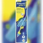 Pelikan&reg; 809160 griffix&reg; F&uuml;llhalter R2NBR - neonblau fresh, Rechtsh&auml;nder in