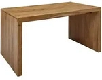 FineBuy Schreibtisch Massiv Holztisch Akazie B&uuml;ro Arbeitszimmer Tisch Gr&ouml;&szlig;e