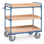 Fetra Etagenwagen, Tragl. 600kg, 3 Etage(n), Ladefl. LxB 1000x600mm,...