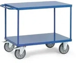 Fetra Tischwagen 2402B - Stahlblech-Plattformen b&uuml;ndig