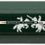 Faber Castell Bleistift 9000 Perfect B gr&uuml;n Radierer