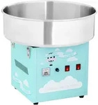 Royal Catering Zuckerwattemaschine - 52 cm - 1200 W - blau -