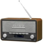Denver DAB-18 Retro DAB+ Radio mit Bluetooth, Weckfunktion & Holzgeh&auml;use