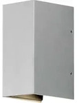 Gnosj&ouml; Konstsmide AL LED-Wandleuchte gr/alu 7940-310
