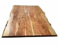 SIT Möbel Tischplatte 160 x 85 cm | Plattenstärke 36 mm | Akazie-Holz massiv | B