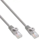 InLine&reg; Patchkabel, U/UTP, Cat.5e, grau, 1m