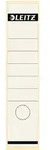 Leitz Selbstklebende R&uuml;ckenschilder 1640-10-01 Wei&szlig; 61,5 x 285 mm 100 St&uuml;ck