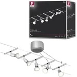 Paulmann Seilsystem Spice SaltLED Basisset GU5,3 max. 5x10W dimmbar 230/12V Chrom