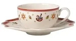 Villeroy & Boch Toy's Delight Kaffeetasse mit Untertasse 170 ml Wei&szlig; (zackig)