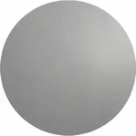 ASA Selection Table Tops Tischset Rund, Lederoptik, Kunstleder, Cement / Grau, &Oslash; 38
