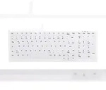 Cherry AK-C7000F-U1-W/GE - wischdesinfizierbar (abnehmbare Membrane) - wei&szlig; -