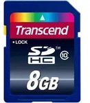 Transcend 8GB SDHC Class 10