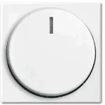 Busch-Jaeger BUSCH-BALANCE SI Drehknopf, Dimmer, alpinwei&szlig;, gl&auml;nzend, ohne ISO
