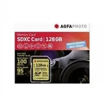 AgfaPhoto SDXC UHS I 128GB Professional High Speed U3 V30 Extended Capacity SD 128 GB