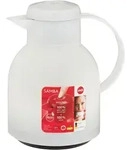Emsa Isolierkanne Samba Quick Press Wei&szlig;-Transluzent 1 l Polypropylen (PP)