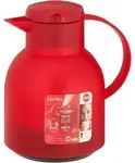 Emsa Isolierkanne Samba Quick Press Rot-Transluzent 1 l Polypropylen (PP)