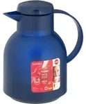Emsa Isolierkanne Samba Quick Press Polypropylen (PP) 1 l blau