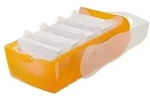 HAN Karteikasten CROCO 997-613 DIN A7 PP orange transluzent