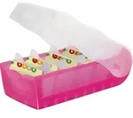 HAN Karteibox CROCO f&uuml;r DIN A7, pink