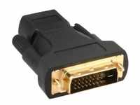 InLine HDMI-DVI Adapter HDMI Buchse auf DVI Stecker vergoldete Kontakte