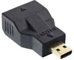 InLine&reg; HDMI Adapter, Mini HDMI C Buchse auf Micro HDMI D Stecker, 4K2K