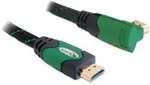 Delock 1m High Speed HDMI 1.4, 1 m, HDMI Typ A (Standard), HDMI Typ A (Standard),