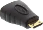 InLine&reg; 17690G HDMI Adapter, HDMI A Buchse auf Mini HDMI C Stecker, 4K2K kompatibel,