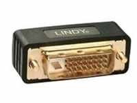 Lindy DVI-Adapter DVI-D; DVI-I; DVI Geformt goldbeschichtete Anschlüsse