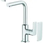 Kludi WT-EHM Pure & Style m. seitl. Bed. o. Ablaufgarnitur chrom