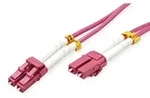 VALUE LWL-Kabel 50/125&mu;m OM4, LC/LC, LSOH, violett, 2 m
