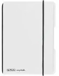 herlitz Notizheft my.book flex PP A6 40 Blatt kariert transparent
