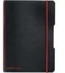 Herlitz Notizbuch A5 Kariert PP (Polypropylen) Schwarz