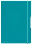 Herlitz 50015986, Monochromatisch, T&uuml;rkis, A4, 80 Bl&auml;tter, 80 g/m2, Hardcover