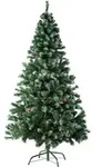 tectake Weihnachtsbaum k&uuml;nstlich mit Zapfen und Metallst&auml;nder 180cm - ohne