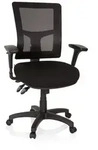 B&uuml;rostuhl / Drehstuhl IMPACT PRO Stoff schwarz hjh OFFICE