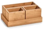 Zeller, Organizer-Set, 4-tlg., Bamboo