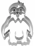 St&auml;dter Pr&auml;ge-Ausstecher Pinguin, Ausstechform, Pl&auml;tzchenform, Keks,...
