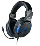 Bigben Stereo Gaming Headset PS4 Schwarz/Blau mit Mikrofon