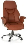 Luxus Chefsessel PRADO Leder braun hjh OFFICE