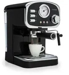 Klarstein Espressionata Gusto Espressomaschine 1100W 15 Bar Druck schwarz...