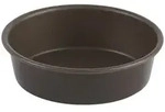 Gobel - Kuchenform rund glatt - gerollter Rand - antihaftbeschichtet - &Oslash; 160/136 mm