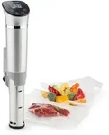Klarstein Quickstick Flex 1300W 3D Circulating 0-95 &deg;C IPX7 Timer silber