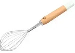 Dr. Oetker Retro Schneebesen mit Holzgriff, Schnee Besen, K&uuml;chenbesen,