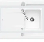 Villeroy & Boch Villeroy&Boch Sp&uuml;lbecken inkl. Ablaufgarnitur mit Handbet&auml;tigung,
